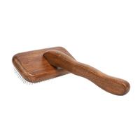 Pettine per toelettatura in legno per animali domestici, pettine per massaggio