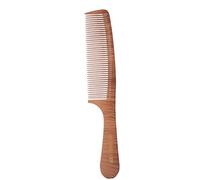 Pettine Pera Pettine da parrucchiere in legno Massaggio del cuoio capelluto Punta Coda Pettine a denti larghi Styling dei capelli Spazzola for capelli statica anti groviglio Pettine di legno(5)