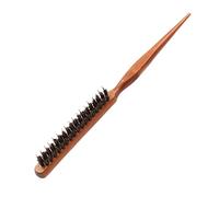 Pettine pettine, capelli di setola, tre file di pettine a coda appuntita, pettine di legno pettine