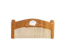 Pettine Pettine cinese retrò, pettine for capelli lunghi intagliato in legno massello, pettine da viaggio portatile, adatto a tutti i tipi di capelli ricci, lunghi e bagnati Spazzola per capelli
