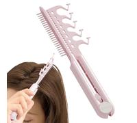 Pettine | Pettine diritto a forma di v,Strumento di acconciatura per volume per WC quotidiano viaggio soggiorno casa famiglia ragazze ragazze ragazza