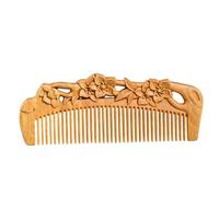 Pettine Pettine for lo styling da uomo Pettine for lisciare i capelli in legno Pettine antistatico Pettine da viaggio semplice Pettine Per Capelli