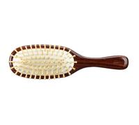 Pettine Pettine for massaggio meridiano in legno massello Pettine for capelli ricci soffici Pettine for lisciare i capelli con cuscino d'aria Spazzola per capelli