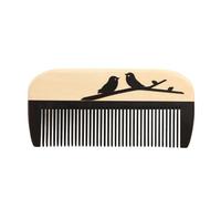 Pettine Pettine in legno di bosso, Pettine portatile, Pettine for lo styling da uomo adatto for capelli spessi, Pettine for lisciare i capelli adatto for la cura quotidiana asciutta e bagnata Spazzola