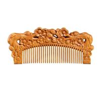 Pettine Pettine in legno intagliato for donna, pettine for capelli lunghi, pettine for capelli ricci, pettine antico for la casa, antistatico Pettine Per Capelli