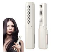 Pettine Piastra Per Capelli - Riscaldamento Rapido Anti-Scaldature Strumenti Per Lo Styling | Spazzola Piastra Ionica Per Capelli | Per Uso Domestico, All'Aperto, In Vacanza E Per La Mattina Di Corsa