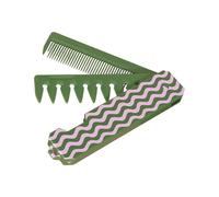 Pettine pieghevole da viaggio, accessori per parrucchieri, per acconciare e massaggiare