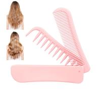 Pettine Pieghevole da Viaggio - Strumento di Acconciatura Portatile per Raid e Styling dei Capelli | Pettine per Parrucchiere Pieghevole | per Casa, Viaggi, Vacanze, Parrucchiere, Appartamento, Hotel