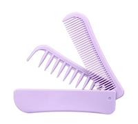Pettine Pieghevole da Viaggio | Strumento di Acconciatura Portatile per Raid e Styling dei Capelli | Pettine per Denti,per Casa Viaggi Parrucchiere Appartamento Hotel Dormitorio Universitario