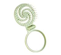 Pettine pieghevole denso e set di vetro sottile da viaggio essenziale per routine occupate risparmio di spazio pettine piegatura set di vetro