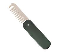 Pettine Pieghevole Per Donna Antistatico Compatto 2 In 1 Denti E Larghi | Pettine da Viaggio Tascabile per Capelli Cura Quotidiana Styling Per Capelli Barba Baffi Palestra Auto Borsa