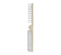 Pettine pieghevole per donne, pettine pieghevole portatile Ripasso per | Strumento di styling per il trucco, pettine compatta a denti fine, antistatico per le donne