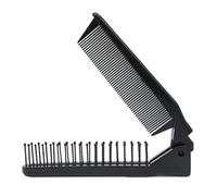 Pettine pieghevole portatile - Spazzola per capelli tascabile compatta | Pettine da viaggio, per donne, ragazze, bambini o adulti, strumento pieghevole leggero per borsa, borsa o uso in viaggio