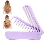 Pettine pieghevole portatile,Strumento di acconciatura portatile per la rabbia e lo styling dei capelli,Pettine in stile tascabile | per la casa, i viaggi, le vacanze, l'appartamento, l'hotel, il
