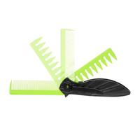 Pettine pieghevole | Spazzola professionale per capelli, compatta, pieghevole | per viaggi, viaggi d'affari, palestra, uso quotidiano, compleanno, uomini e donne