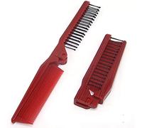 Pettine pieghevole statico piegante combinato della spazzola del pettine portatile di viaggio per