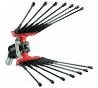 PETTINE PNEUMATICO DOPPIO RICAMBIO ABBACCHIATORE V8 CARBON LISAM