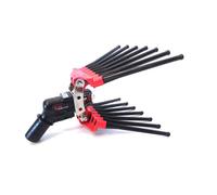 PETTINE PNEUMATICO DOPPIO RICAMBIO ABBACCHIATORE V8 TURBO LISAM