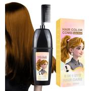 Pettine portatile per tinture per capelli, spazzola grigia per coprire i capelli, copertura per capelli bianchi, per riunioni sociali, viaggi, riunioni all'aperto, matrimoni, feste, uomini e donne