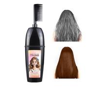 Pettine portatile per tinture per capelli, spazzola per copertura grigia, copertura rapida per capelli bianchi, per donne e uomini, strumento per la toelettatura di feste, matrimoni, riunioni, viaggi