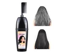 Pettine portatile per tinture per capelli, spazzola per copertura grigia, copertura rapida per capelli bianchi, per donne e uomini, strumento per la toelettatura di feste, matrimoni, riunioni, viaggi