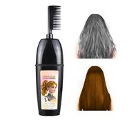 Pettine portatile per tinture per capelli, spazzola per copertura grigia, copertura rapida per capelli bianchi, per donne e uomini, strumento per la toelettatura di feste, matrimoni, riunioni, viaggi