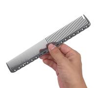Pettine Professional Hair Combs Barber Hairdressing Cutting Brush Anti-static Tangle Pro Salon Care Styling Tool(Black)