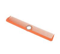 Pettine Professionale Barbiere Antistatico e Girevole Resistente al Calore con Cuscinetto Rotante per Stilisti Arancione 8,27 x,38 Pollici
