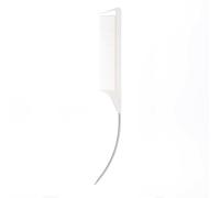 Pettine professionale curvo per capelli per acconciatura semplice, fibra di carbonio e pettini in acciaio