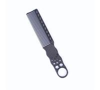 Pettine professionale for taglio capelli 2 pezzi Strumento for styling barbiere for salone di carbonio Uomo Donna Piatto Per Uso In Salone