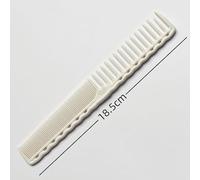 Pettine professionale for taglio di capelli, pettini for taglio di capelli, barbiere, salone di parrucchiere, strumenti for parrucchieri di alta qualità, consigliati dai parrucchieri.(332-White 1pcs)