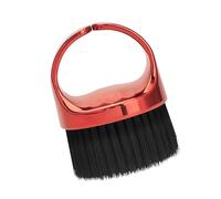 Pettine professionale per barba con impugnatura ergonomica morbide setole artificiali per uomo soluzione rapida da viaggio strumento per la cura della barba