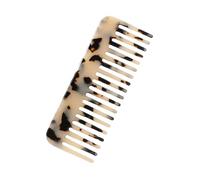 Pettine professionale per capelli in acetato di cellulosa, denti larghi, antistatico, per massaggi del cuoio capelluto, tascabile, design marmorizzante, adatto per uomini e donne, bagnato e asciutto,
