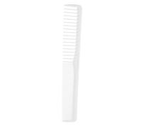 Pettine Professionale per Chioma Bianco ABS Anti-Statico, Denti | Taglio e Styling, Denti Diritti di Misure Diverse e Fittezza Graduale, Casa e Salone, Uso Quotidiano