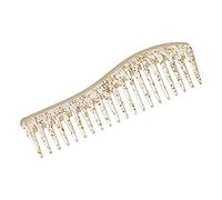 Pettine professionale per toelettatura generale a denti larghi per acconciature, casa e viaggi