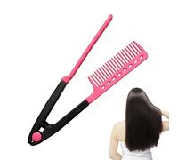 Pettine Raddrizzacapelli - Styling Acconciatura Pettine Raddrizzante - Spazzola Piastra Lisciante per Capelli Ideale per Viaggi Appuntamenti e Spostamenti