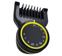 Pettine regolabile per barba da 0,5-9 mm CP1768 per rasoio e rifinitore con 12 impostazioni di lunghezza, compatibile con OneBlade QP6504 QP6507 QP6530 QP6531 QP6532