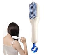 Pettine retrattile | Pettine raddrizzante per capelli - semplice pettine per massaggio del cuoio capelluto pulito, pennello antistatico per acconciature da donna per tutti i tipi di capelli