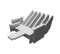 Pettine Rialzo Tagliacapelli per Panasonic ER-GC63-H503 30mm Guida Stampa 3D