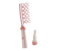 Pettine riccio | Grande spazzolino per orecchini larghi, doppia antistatico, massaggio in pelle capelu, donne e ragazze