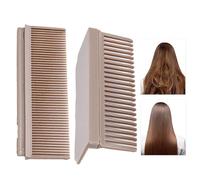 Pettine Riscaldante Capelli - Pettine Lisciante Elettrico Con, Denti Fitti Strumento Lisciare I Capelli | Pettine Professionale Capelli Ricci Afro Adatto Per Viaggi Salone Di Bellezza