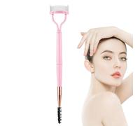 Pettine separatore di ciglia,Separatore di ciglia per sopracciglia a doppia testa in acciaio inossidabile |Strumenti per il trucco portatili pieghevoli, pennello per ciglia a mezzo per adulti, d