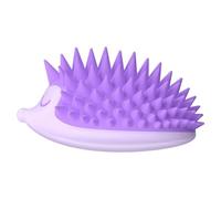 Pettine Shampoo Setole in Silicone Morbido a Riccio Manuale Asciutto