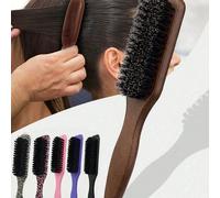 Pettine/Spazzola universale per barba, Spazzola per capelli e barba, Unisex - Spazzola per coda di cavallo senza profumo, Spazzola professionale da parrucchiere, Adatta per tutti i tipi di capelli, Pe