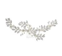 Pettine Sposa per Capelli Accessori per pettini laterali per capelli da donna con nappe, fermagli per capelli decorativi retrò, forcina per capelli con strass Decorazione Acconciatura Capelli(Purple)