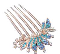 Pettine Sposa per Capelli Pettine Laterale Per Capelli Con Strass Pettine Per Capelli Da Sposa Da Sposa Pettine Per Capelli Da Donna Pettini Laterali Per Capelli Accessori Per Capelli Decorazione Acco