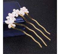 Pettine Sposa per Capelli Pettine Laterale Per Capelli In Metallo Inserto Pettine Pettine Per Capelli Con Perle Vintage Accessori Per Capelli Attrezzi Per Capelli Festa Decorazione Acconciatura Capell