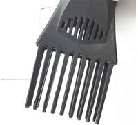 Pettine universale nero per asciugacapelli, in plastica, accessorio per parrucchiere, strumento per lo styling dei capelli, strumento per lisciare i capelli ricci fini e naturali, strumenti ed