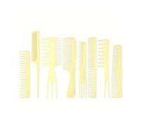 Pettine Uomo Set di 8 pettini professionali for capelli - Ideale for barbieri e uso domestico, articoli essenziali da viaggio(Color6)