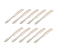 Pettine Usa e Getta da Viaggio in ABS Beige, 50 Set | Compatto e Comodo da Impugnare, Protegge i Chioma Dai Nodi, per Salone e Spostamenti